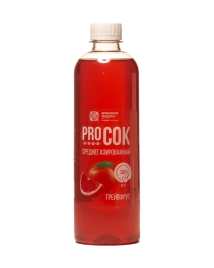 Лимонад PRO сок на натуральном соке "грейпфрут" (ПЭТ), 0,5л.