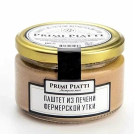 Паштет из печени фермерского гуся, 180г (PRIMI PIATTI)