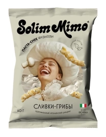 Чипсы пшеничные сливки-грибы, 60г (Solim Mimo)