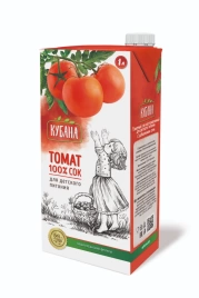 Сок томатный, 1л (Кубана)