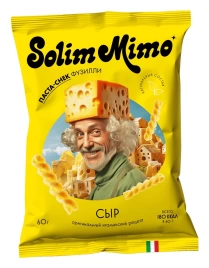 Чипсы пшеничные сыр, 60г (Solim Mimo)