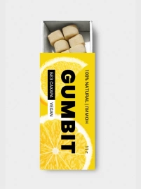 Жвачка ЛИМОН натуральная без сахара "gumbit"