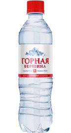Горная вершина ГАЗ 0,5л ПЭТ