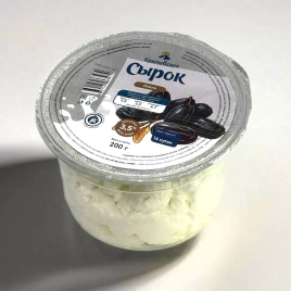 Сырок творожный с изюмом мдж 5% 200г
