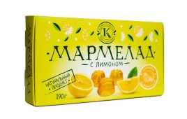 Мармелад Лимон на пектине, 190г.