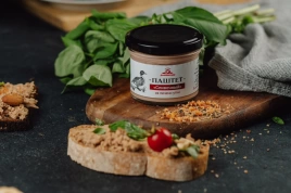 Паштет сливочный из печени утки, 100г (Деликатесофф)