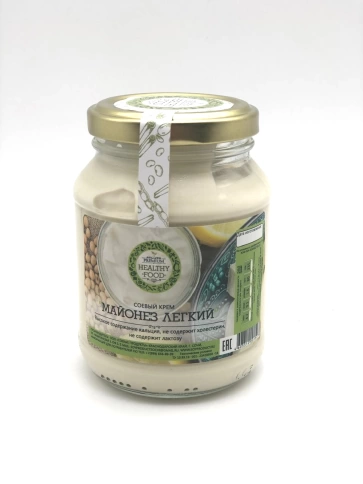 Майонез соевый (HealthyFood), 250г фото 1